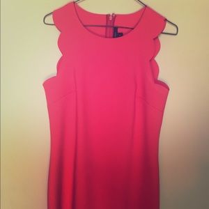 J. CREW SCALLOPED DRESS